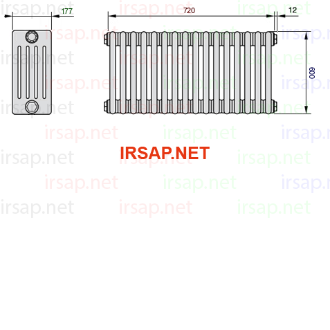 Радиатор IRSAP Tesi 50600/16 T22 CL 01